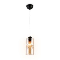 Ambrella Подвесной светильник TR3555 BK/TI черный/янтарь E27 max 40W D110*1200 TR3555 фото