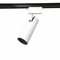 Ambrella Трековый однофазный светодиодный светильник GL5851 WH/BK белый/черный LED 10W 4200K 24° GL5851 фото