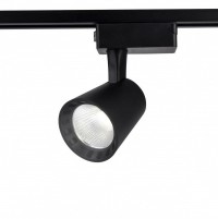 Ambrella Трековый однофазный светодиодный светильник GL5977 BK черный LED 15W 4200K 24° GL5977 фото