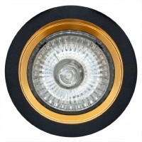 Arte Lamp A2165PL-1BK CAPH Точечный светильник черный/золото A2165PL-1BK фото