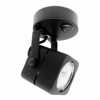 Ambrella Накладной поворотный светильник с выключателем TA110 BK черный GU10 D80*130*D60 TA110 фото