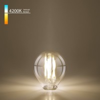 Elektrostandard Филаментная светодиодная лампа Mini Classic 6W 4200K E27 (G45 тонированный) BLE2752 a055352 фото