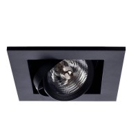 Arte Lamp Cardani Черный Светильник точечный встаиваемый 50W G5,3 1x500lm A5930PL-1BK фото