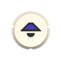 ABB Zenit SBL-N2BL Кнопка освещение free@home, белый 2CLA202610N1102 фото