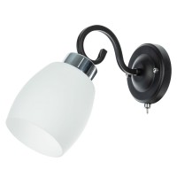 Arte Lamp KRITСветильник настенный лампа накаливания A4505AP-1BK фото
