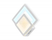 Ambrella Настенный светодиодный светильник FA426 WH белый 3000K+6400K 25W 270*270*60 FA426 фото