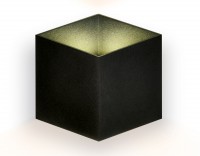 Ambrella Настенный светодиодный светильник FW140 BK/S черный/песок LED 4200K 10W 170*150*90 FW140 фото