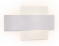 Ambrella Настенный светодиодный светильник FW202 WH/S белый/песок LED 4200K 9W 220*120*50 FW202 фото