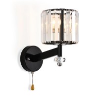 Ambrella Настенный светильник с выключателем TR5897 BK/CL черный/прозрачный E14 max 40W 240*135*230 TR5897 фото