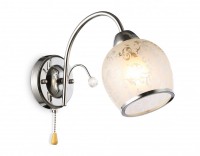 Ambrella Настенный светильник с выключателем TR3194 CH/CL/FR хром/прозрачный/белый матовый E27 max 40W 190*110*290 TR3194 фото