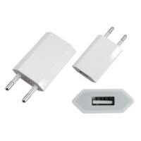 Сетевое зарядное устройство iPhone/iPod USB белое (СЗУ) (5V, 1 000 mA) Rexant 18-1194 фото