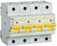 IEK Автоматический выключатель ВА47-150 4Р 63А 15кА характеристика C MVA50-4-063-C фото