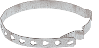 EZETEK Держатель проводника круглого 8 мм для водосточных труб 80-120 мм, оцинк. 91061 фото