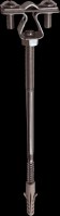 EZETEK Держатель проводника круглого 8-10 мм для бетонного фасада, оцинк. 90025 фото