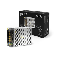 Gauss Блок питания LED STRIP PS 40W 12V 202003040 фото