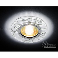 Ambrella Светодиодный светильник S231 W/CH/M белый/серебро/MR16+3W(LED WHITE) S231 W/CH/M фото