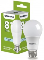 IEK GENERICA Лампа LED A60 груша 8Вт 230В 6500К E27 LL-A60-08-230-65-E27-G фото