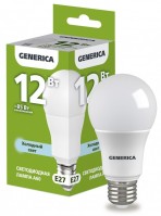 IEK Лампа LED A60 груша 12Вт 230В 6500К E27 LL-A60-12-230-65-E27-G фото