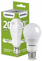IEK GENERICA Лампа LED A60 груша 20Вт 230В 4000К E27 LL-A60-20-230-40-E27-G фото