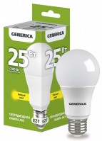 IEK GENERICA Лампа LED A65 груша 25Вт 230В 3000К E27 LL-A65-25-230-30-E27-G фото