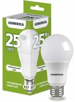IEK GENERICA Лампа LED A65 груша 25Вт 230В 4000К E27 LL-A65-25-230-40-E27-G фото