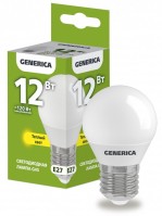 IEK Лампа LED G45 шар 12Вт 230В 3000К E27 LL-G45-12-230-30-E27-G фото