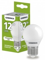IEK Лампа LED G45 шар 12Вт 230В 4000К E27 LL-G45-12-230-40-E27-G фото