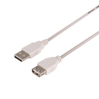 Шнур USB-А (male) - USB-A (female) 1.8M Rexant 18-1114 фото