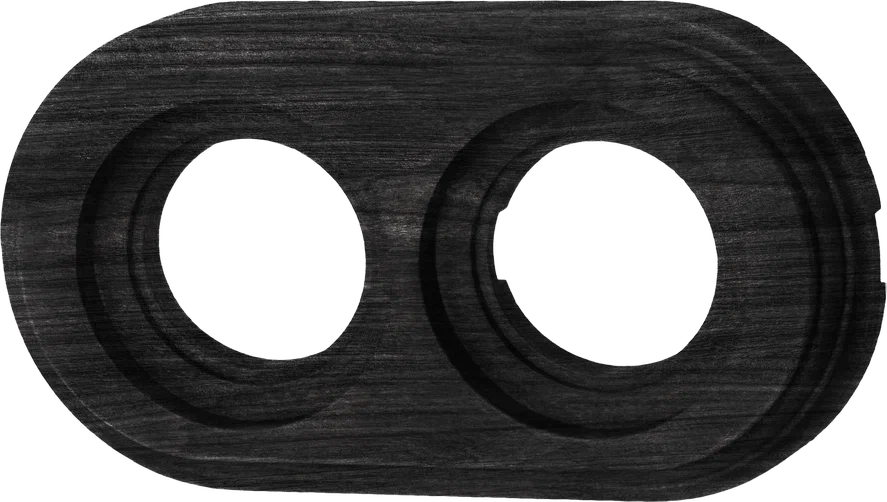 Bironi Лизетта бук угольно-чёрный рамка 2-ая на бревно 240мм BFC24-620-119 фото