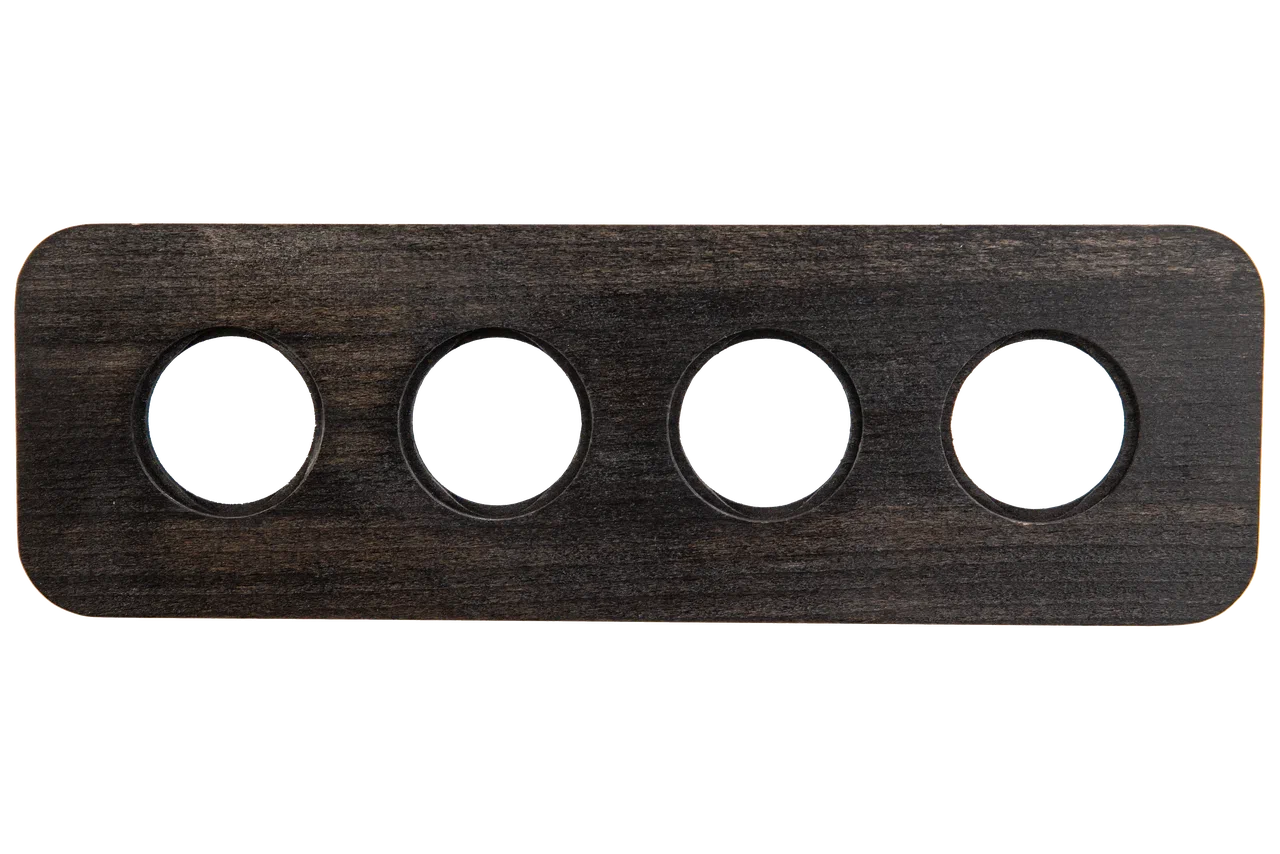 Bironi Шедель Верди бук угольно-чёрный рамка 4-ая (скрытый монтаж) BF5-640-119 фото