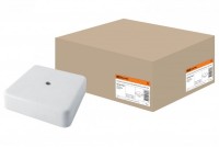 TDM Коробка распаячная КР 100х100х29 ОП белая IP40 SQ1401-0207 фото