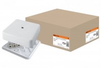 TDM Коробка распаячная КР 100х100х29 ОП с клем. колодкой белая IP40 SQ1401-0208 фото
