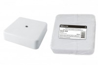 TDM Коробка распаячная КР 100х100х29 ОП белая, IP40, с клем. колодкой, инд. штрихкод SQ1401-0908 фото