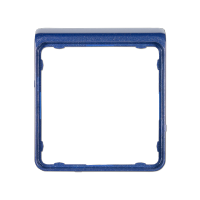 JUNG CD plus Синий металлик Рамка внешняя цветная CDP82BLM фото