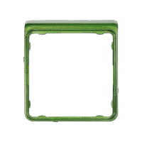 JUNG CD plus Зеленый металлик Рамка внешняя цветная CDP82GNM фото
