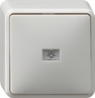 Gira Кнопочный выключатель одноклавишный IP20 015613 фото