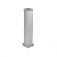 Legrand Универсальная мини-колонна алюминиевая с крышкой из алюминия 2 секции, высота 0,68 метра, цвет алюминий 653124 фото