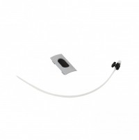 Legrand Вывод кабеля пластиковый для колонны Ovaline, цвет серый 653057 фото