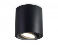 Ambrella Накладной точечный поворотный светильник TN22702 BK черный GU5.3 D80*84 TN22702 фото