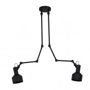 Eglo TAKELEY  Настенно-потолочный светильник TAKELEY, 2Х28W, E27, B1980, H1200, сталь, черный 43562 фото