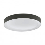 Eglo 99782 Светильник потолочный LAURITO, LED 24W, 2160lm, Ø490, сталь/пластик, серый/белый 99782 фото