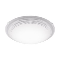 Eglo Светильник LED настенно-потолочный MAGITTA 1, 11W(LED), Ø250, сталь, белый/стекло, белый, прозрачный 95672 фото