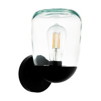 Eglo 98701 Уличный светильник настенный DONATORI, 1х60W(E27), L155, H260, A190,  алюминий, пластик, черный 98701 фото