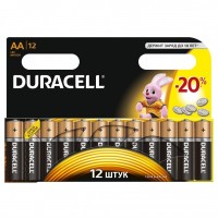 Duracell 81545412 Алкалиновая батарейка типа AA / LR6 / MN 1500