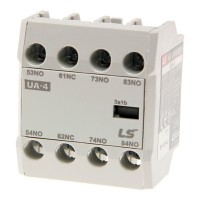 LSIS Дополнительный контакт UA-4 1NO+3NC, фронтальный, для контакторов Metasol MC-6a~150a 83361634046 фото