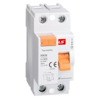 LSIS Устройство защитного отключения (RCCB) LS Electric серии RKN, 1P+N, 25A 100mA, тип AC 062203008B фото