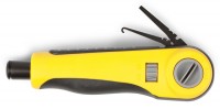 Hyperline HT-3640R Инструмент для заделки витой пары (нож в комплект не входит), ударный, регулируемый 19878 фото