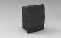 Horoz Electric 600-001-401 Бокс для автоматов пластиковый встраиваемый, Черный - 4 модуля HRZ00002515 фото