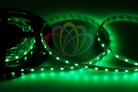 REXANT LED лента открытая, 10мм, IP23, SMD 5050, 60 LED/m, 12V, зеленая 141-464 фото
