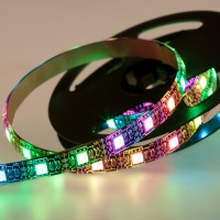 REXANT LED лента с USB коннектором 5 В, 10 мм, IP65, SMD 5050, 60 LED/m, цвет свечения RGB 141-387 фото